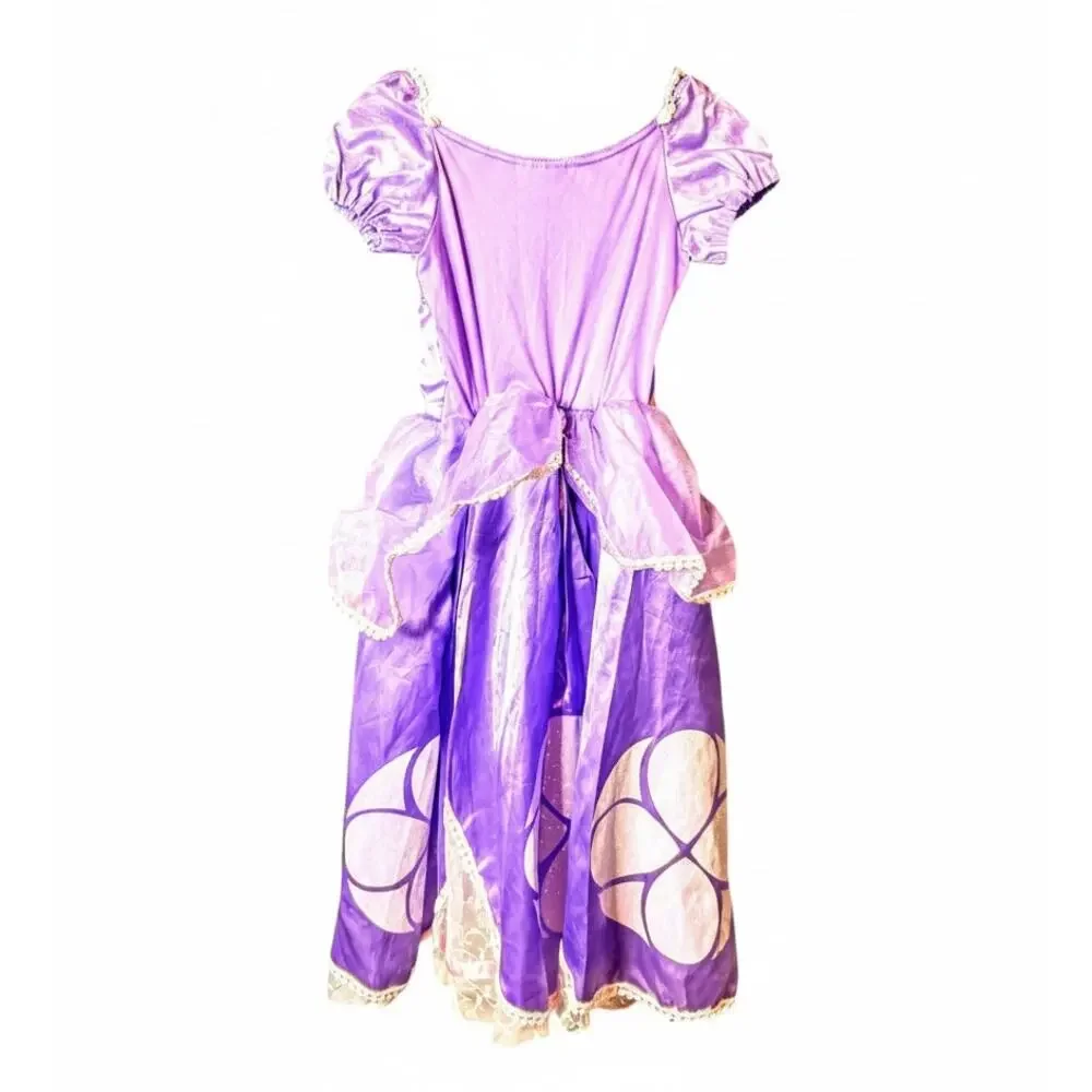 Official Disney Store Princess Sofia the First Costume Gown Purple Girls 7-8